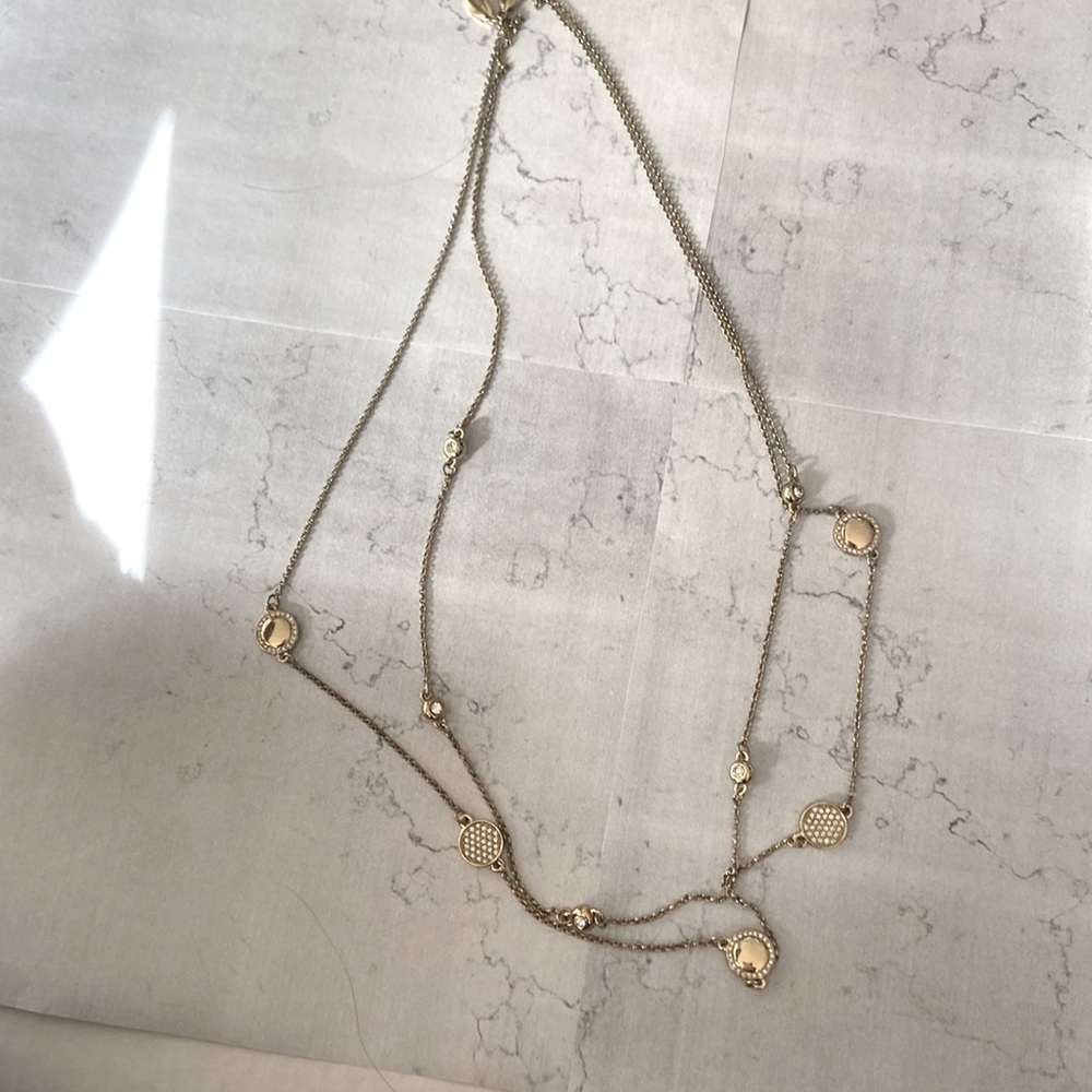 Gold layered Ann Taylor necklace